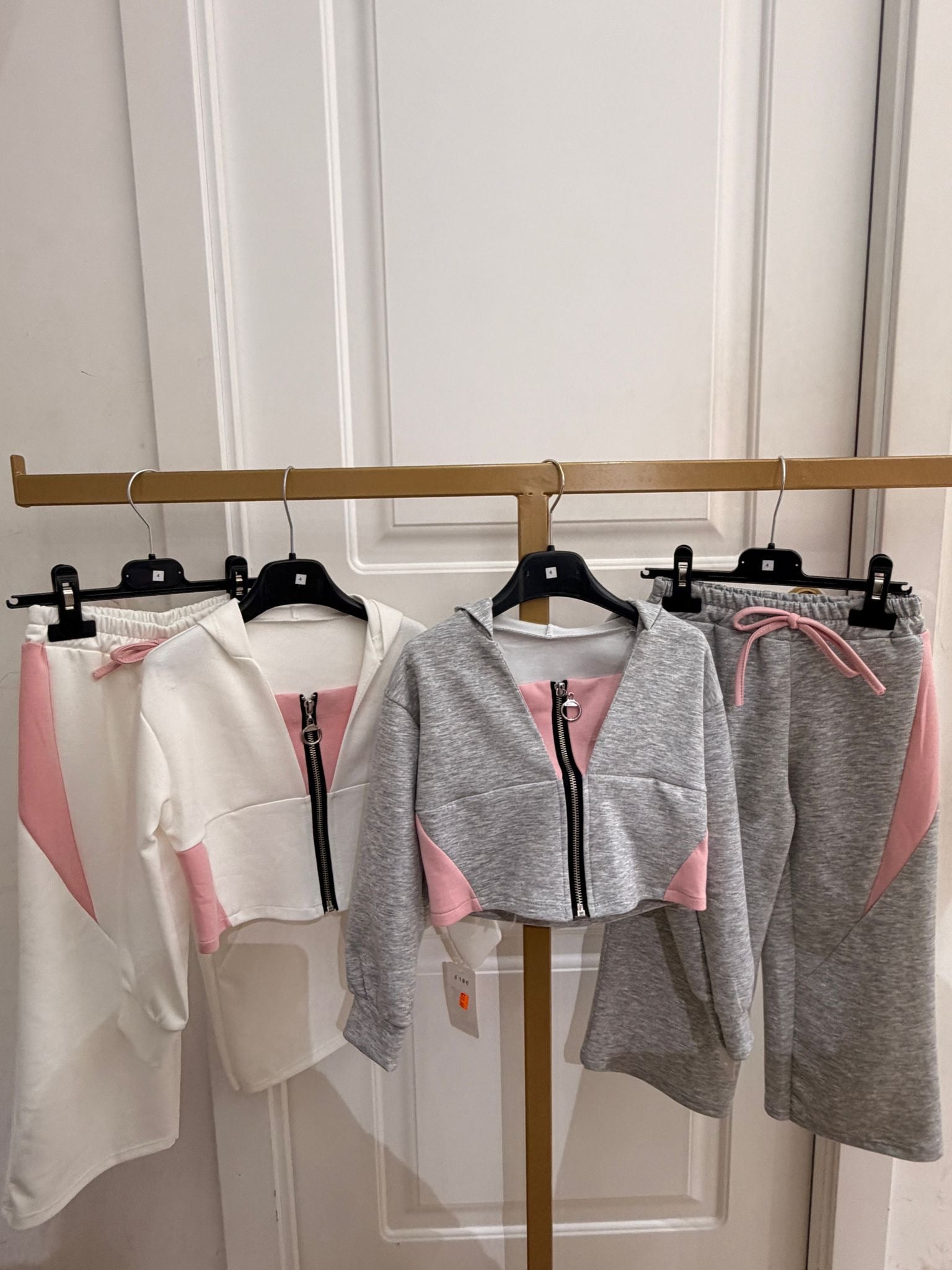 Coordinato tuta bicolor