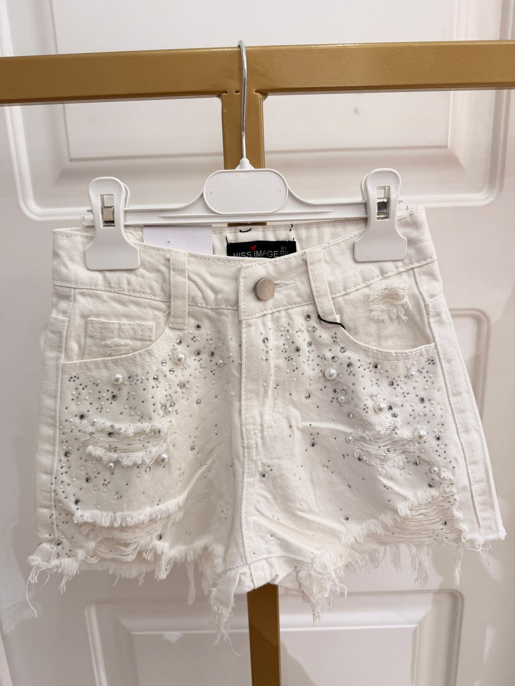 Pantaloncino perla