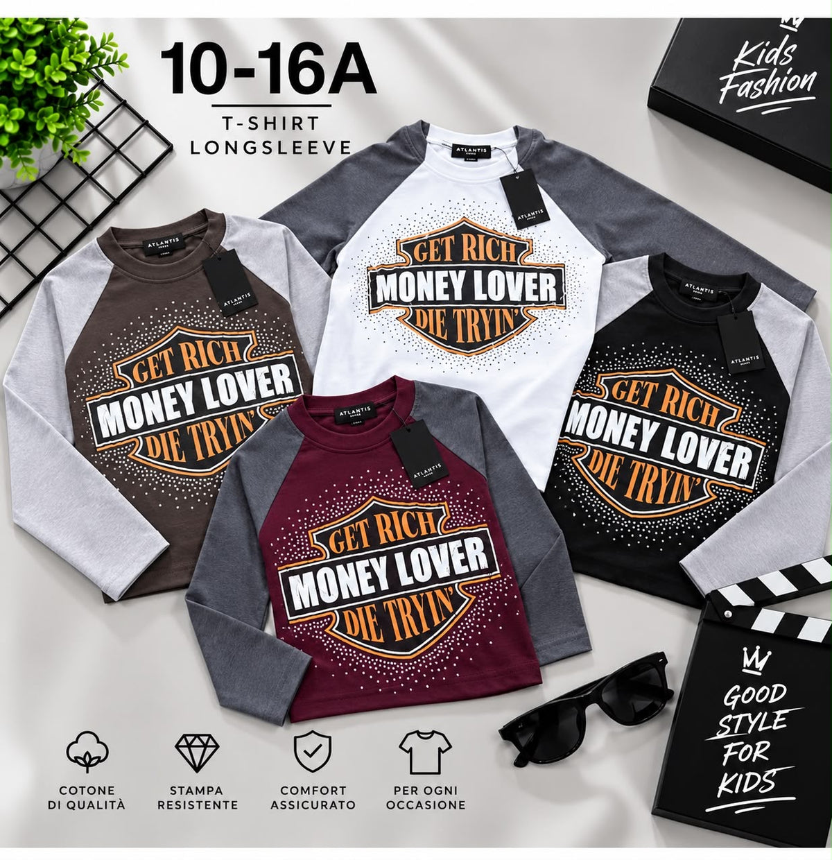 LONGSLEEVE MONEY LOVER