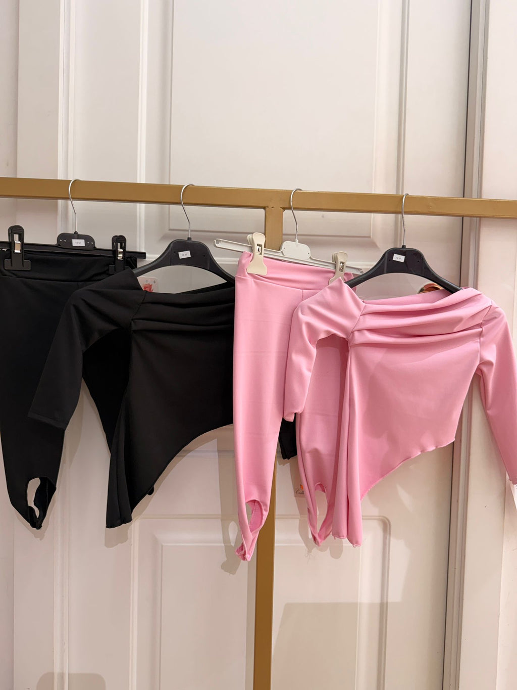 Coordinato slim con ghette neonata