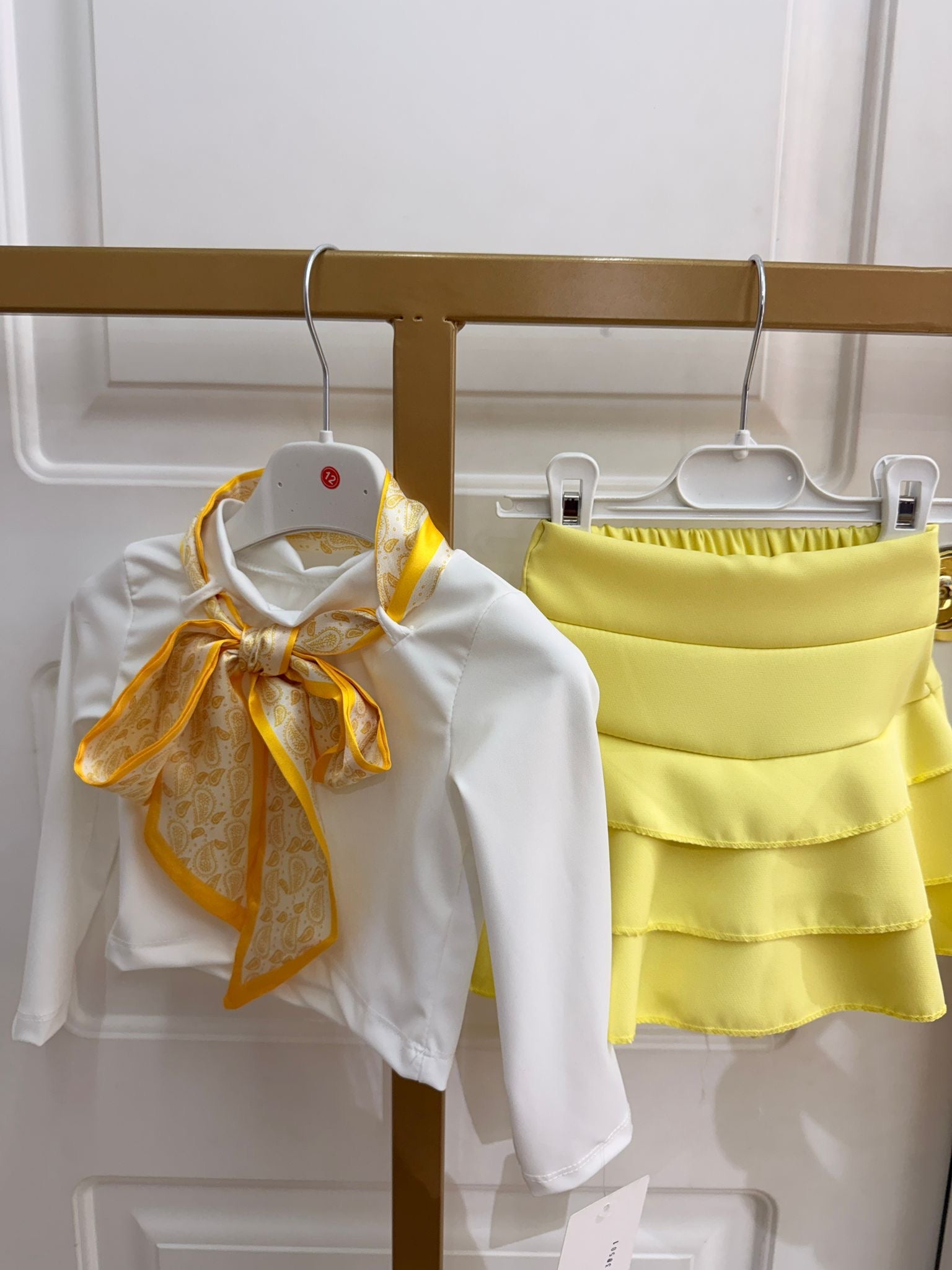 Coordinato foulard neonata