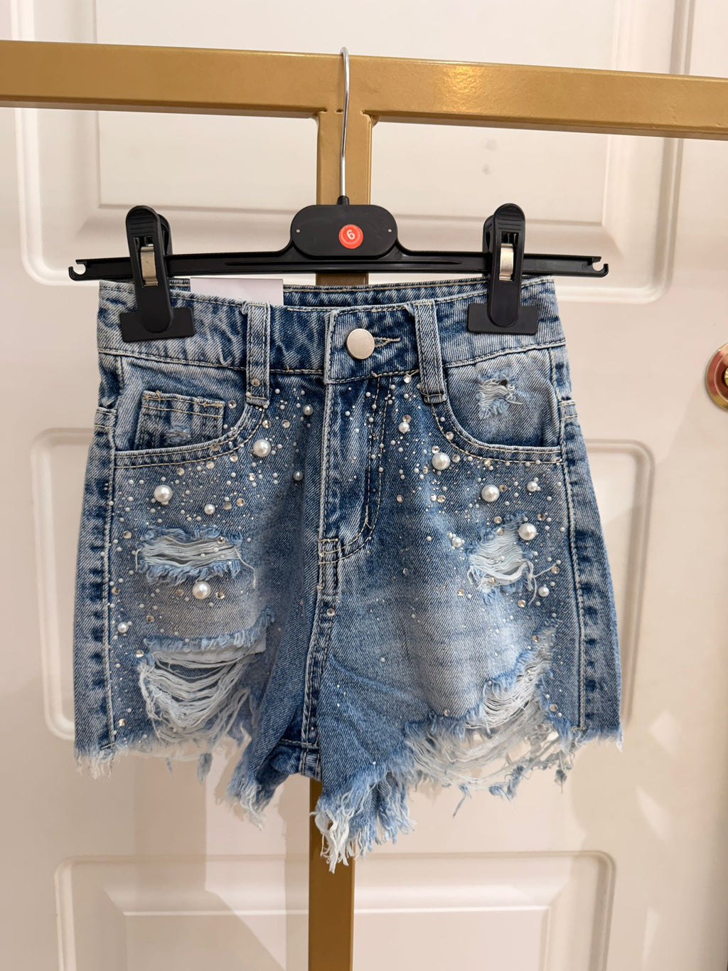 Pantaloncino perla