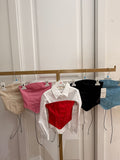 Corsetto in ecopelle