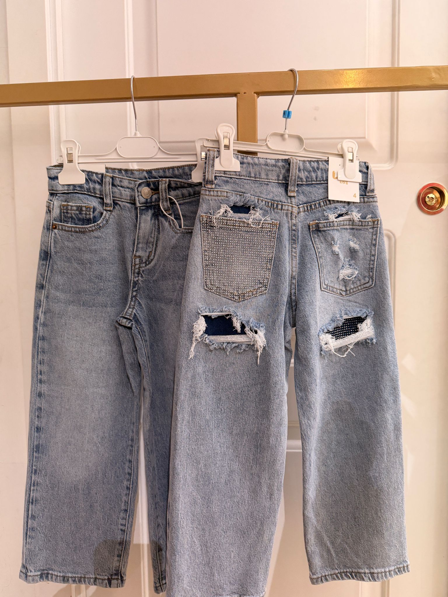 Jeans baggy tasca diamond