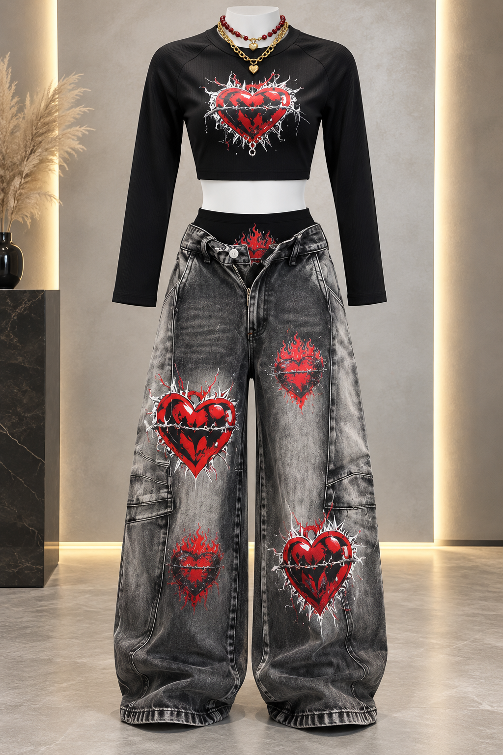 COORDINATO CUORE SACRO