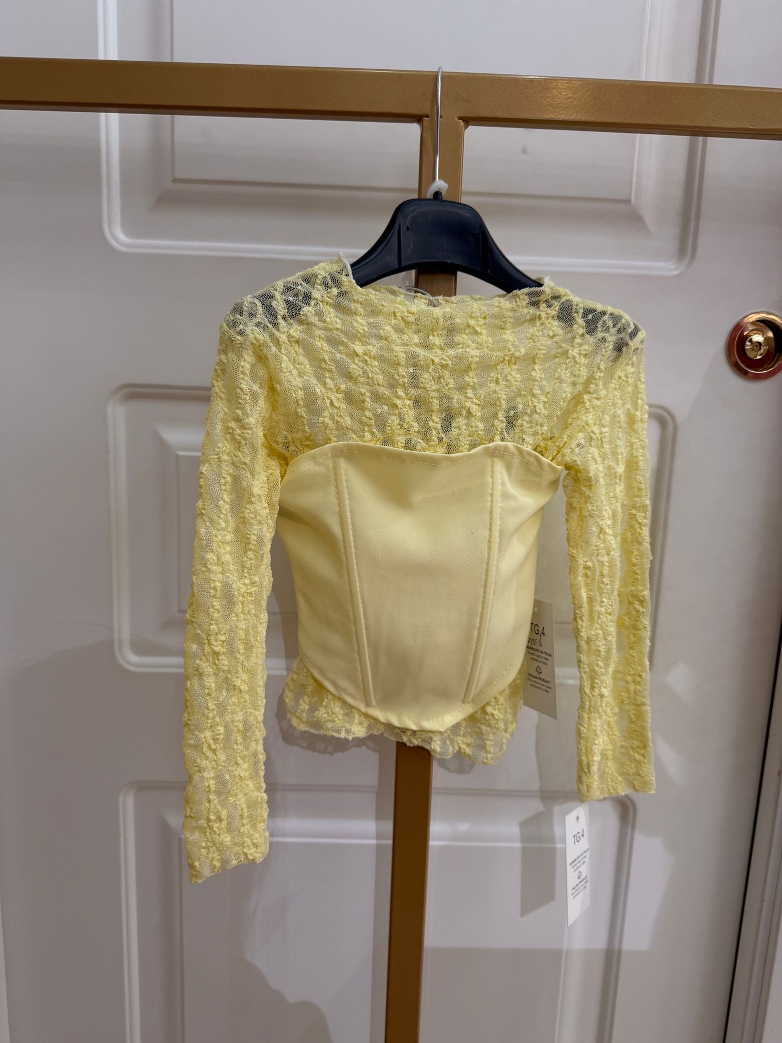 Maglia+corpetto macrame