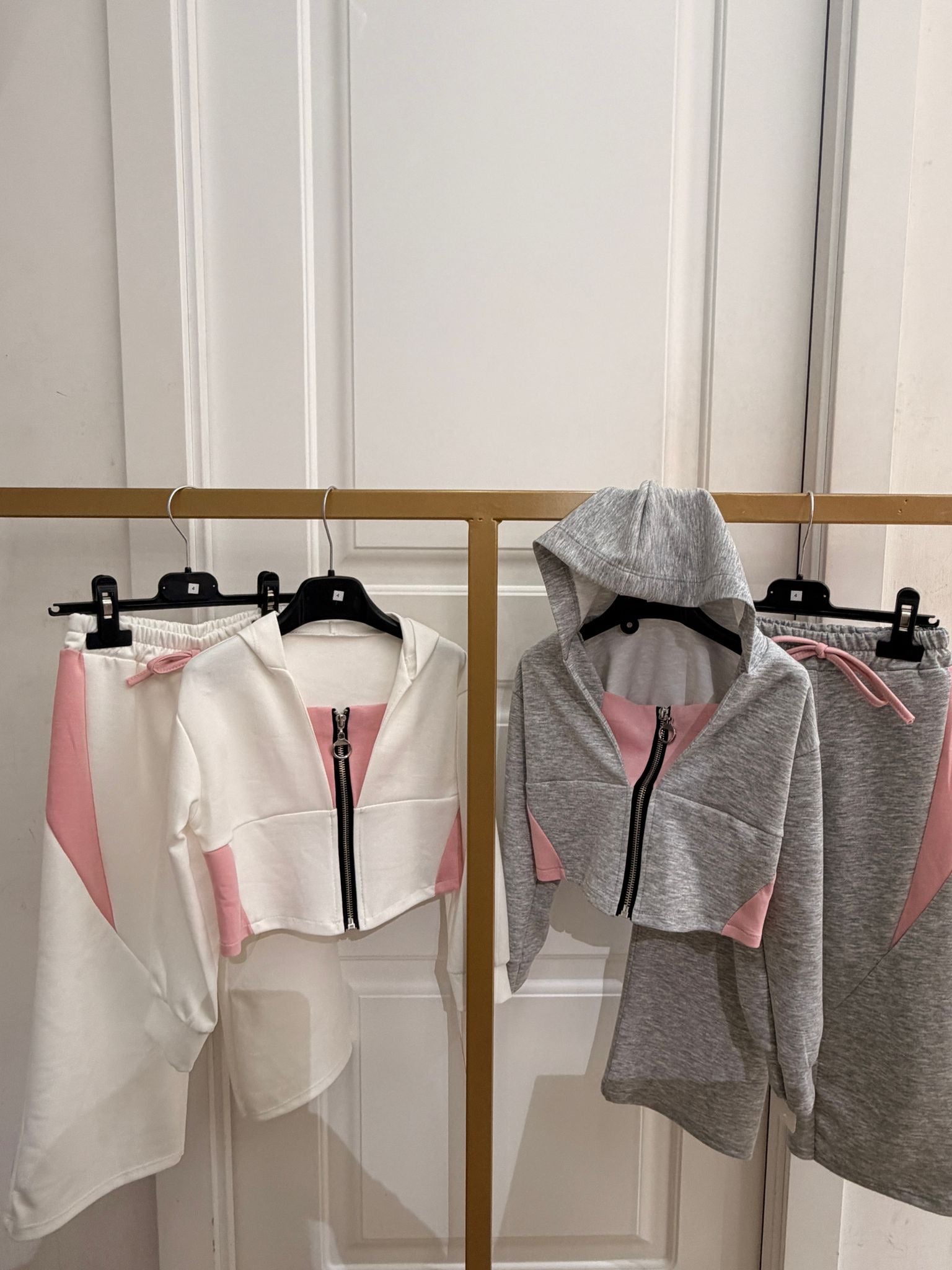 Coordinato tuta bicolor