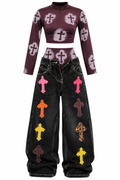 COORDINATO CROSS MAGLIA + COULOTTE