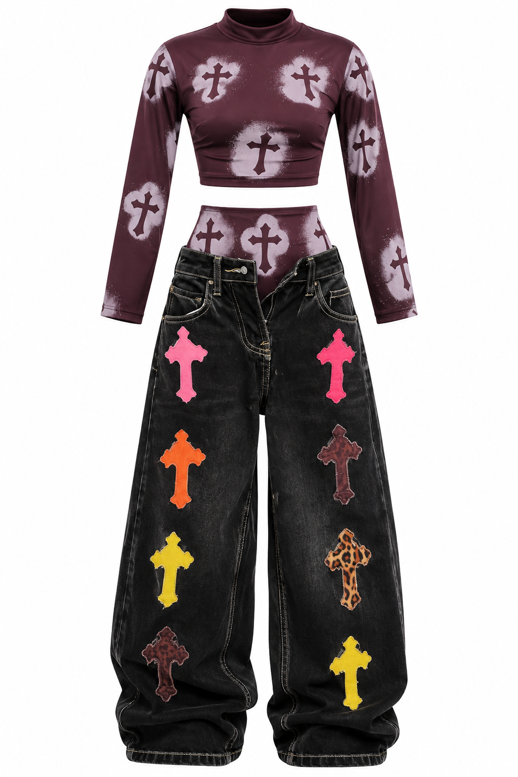 COORDINATO CROSS MAGLIA + COULOTTE