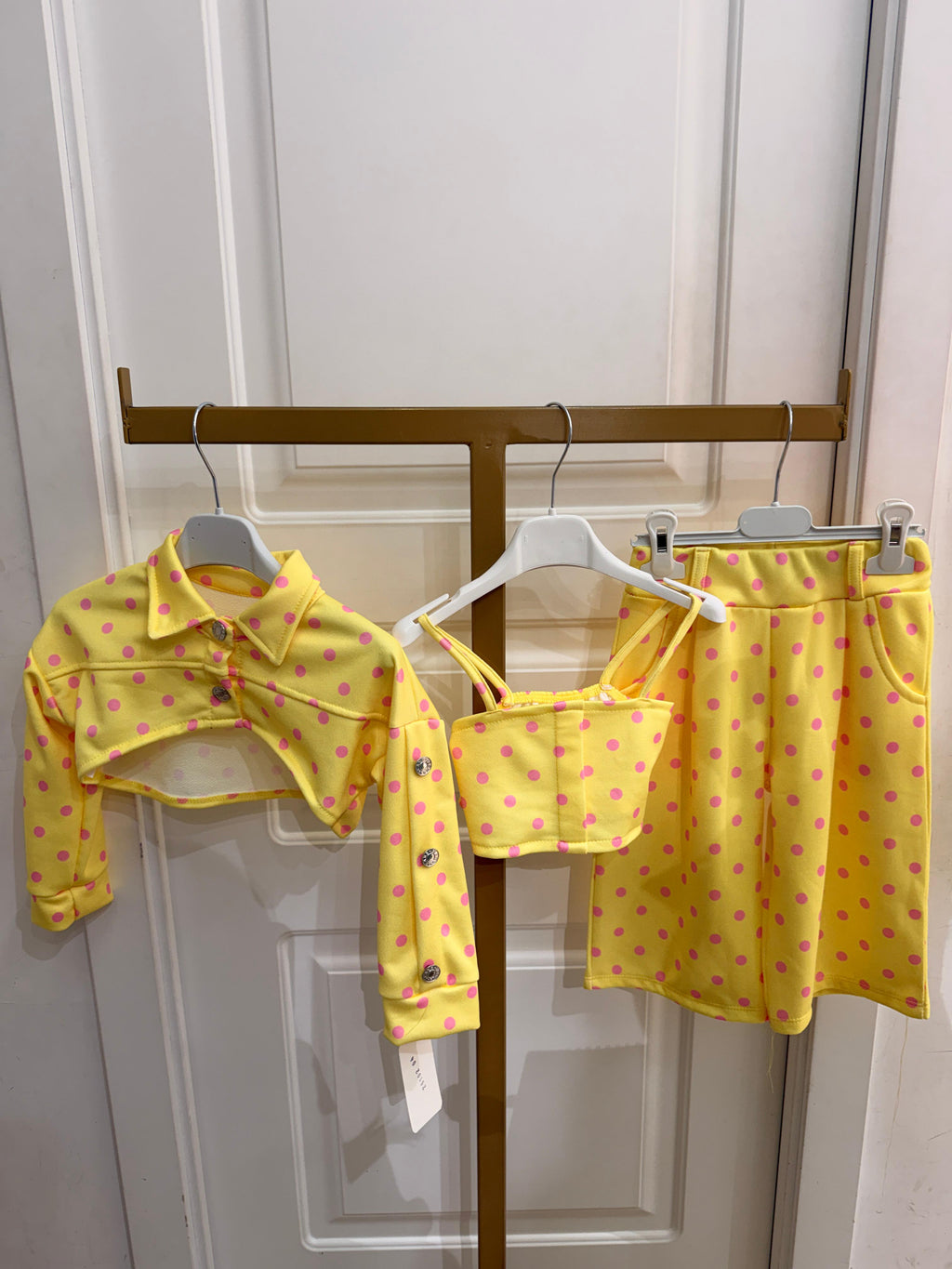 Cord set camouflage Bermuda