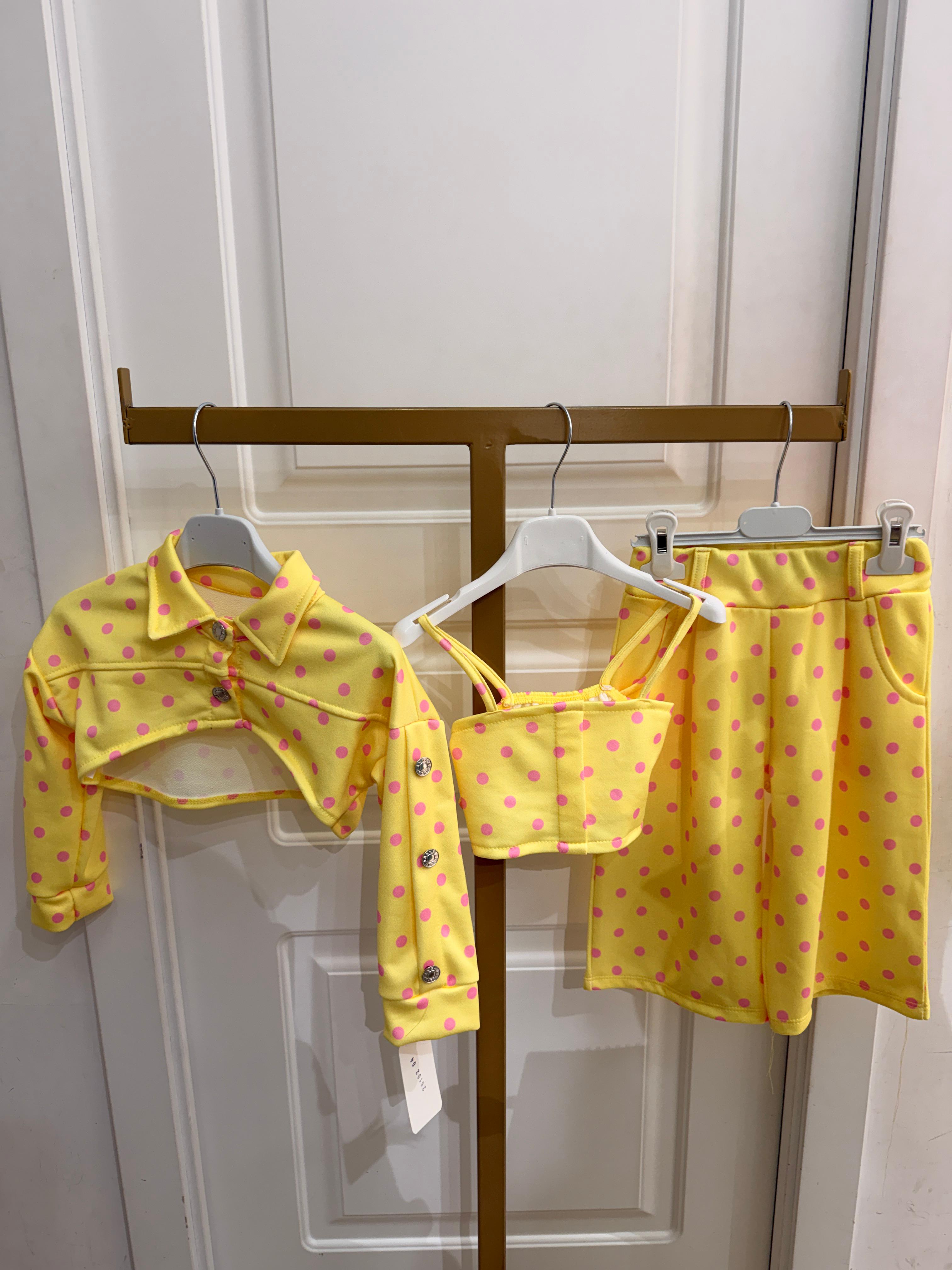 Cord set camouflage Bermuda