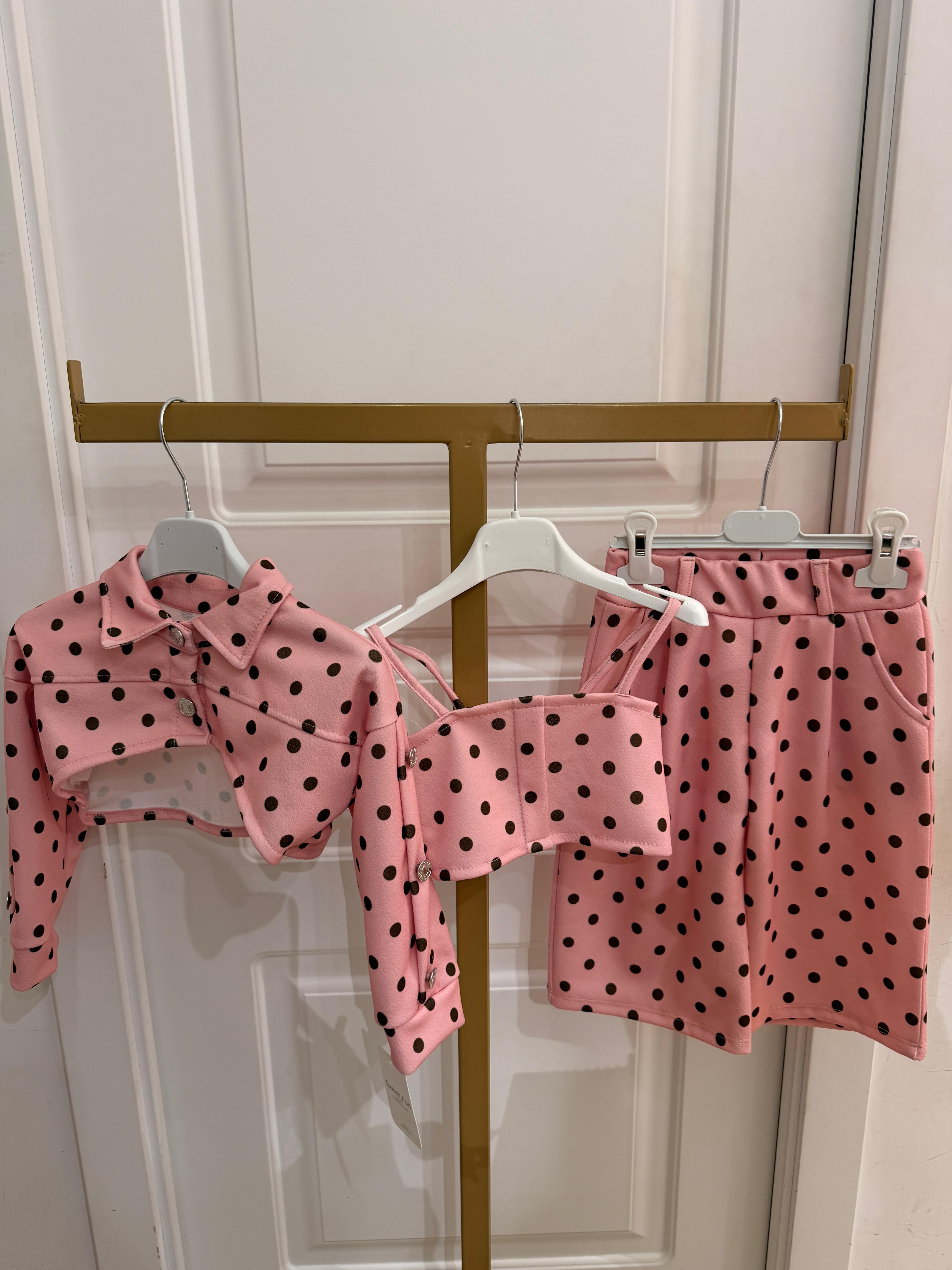 Cord set camouflage Bermuda